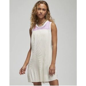 Nike tennis dress pleated plus size active Jordan white purple